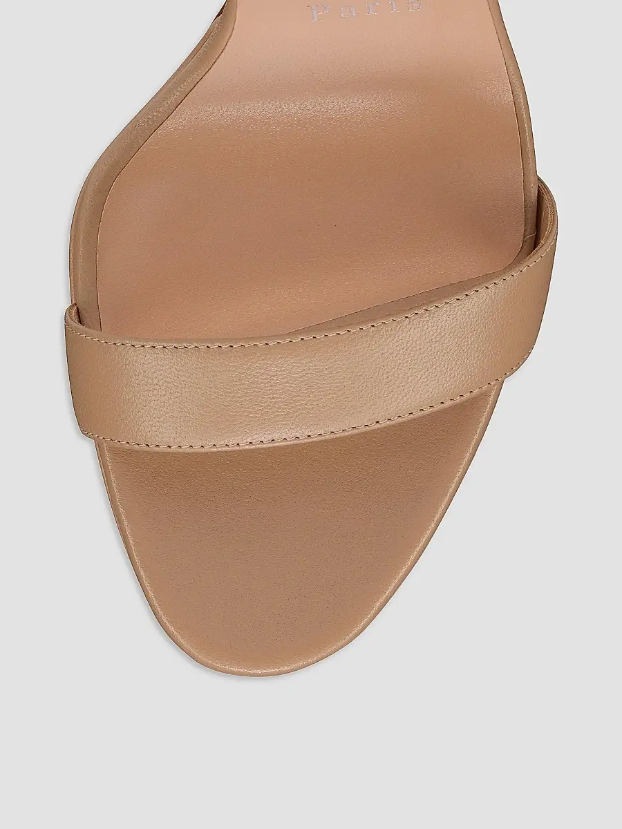 Christian Louboutin Women's Miss Z Queen 120MM Leather Sandals | Thumbnail 4 Christian Louboutin Women's Miss Z Queen 120MM Leather Sandals | Thumbnail 4