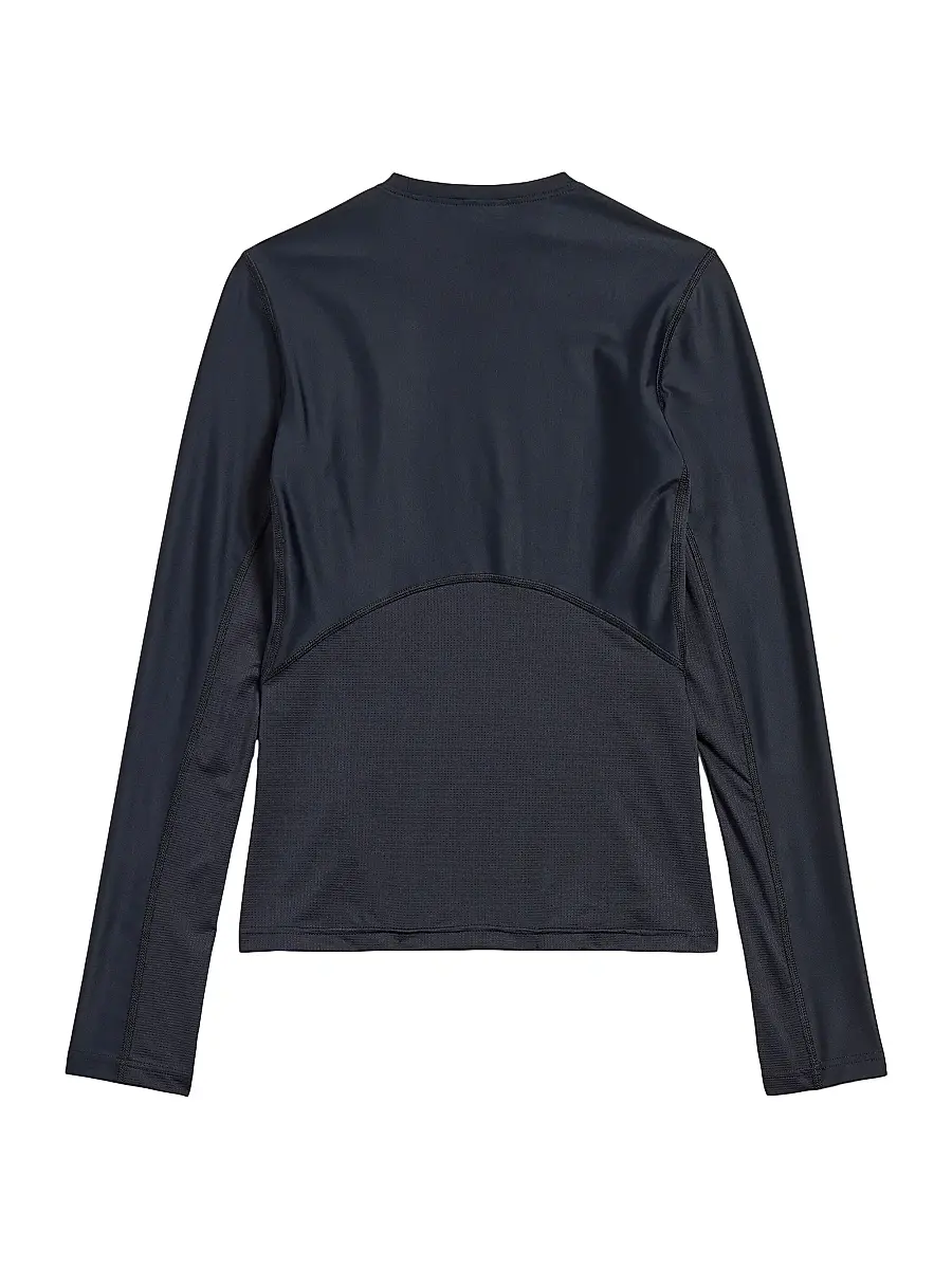 Balenciaga Women's Long Sleeve Fitted Top - Black | Thumbnail 2 Balenciaga Women's Long Sleeve Fitted Top - Black | Thumbnail 2