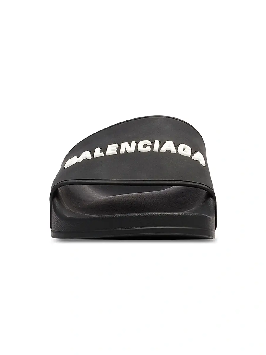 Balenciaga Men's Pool Slide Sandals | Thumbnail 2 Balenciaga Men's Pool Slide Sandals | Thumbnail 2