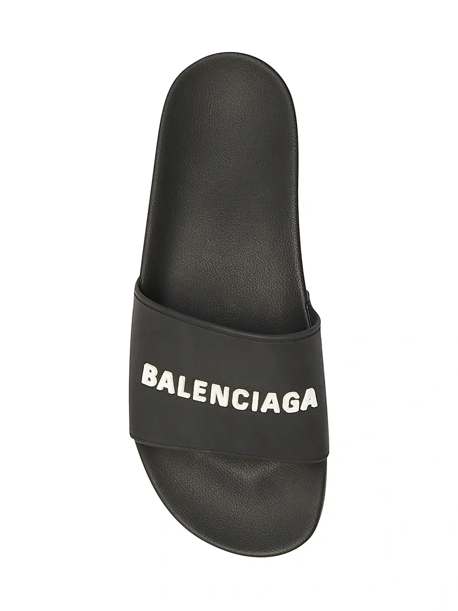 Balenciaga Men's Pool Slide Sandals | Thumbnail 5 Balenciaga Men's Pool Slide Sandals | Thumbnail 5