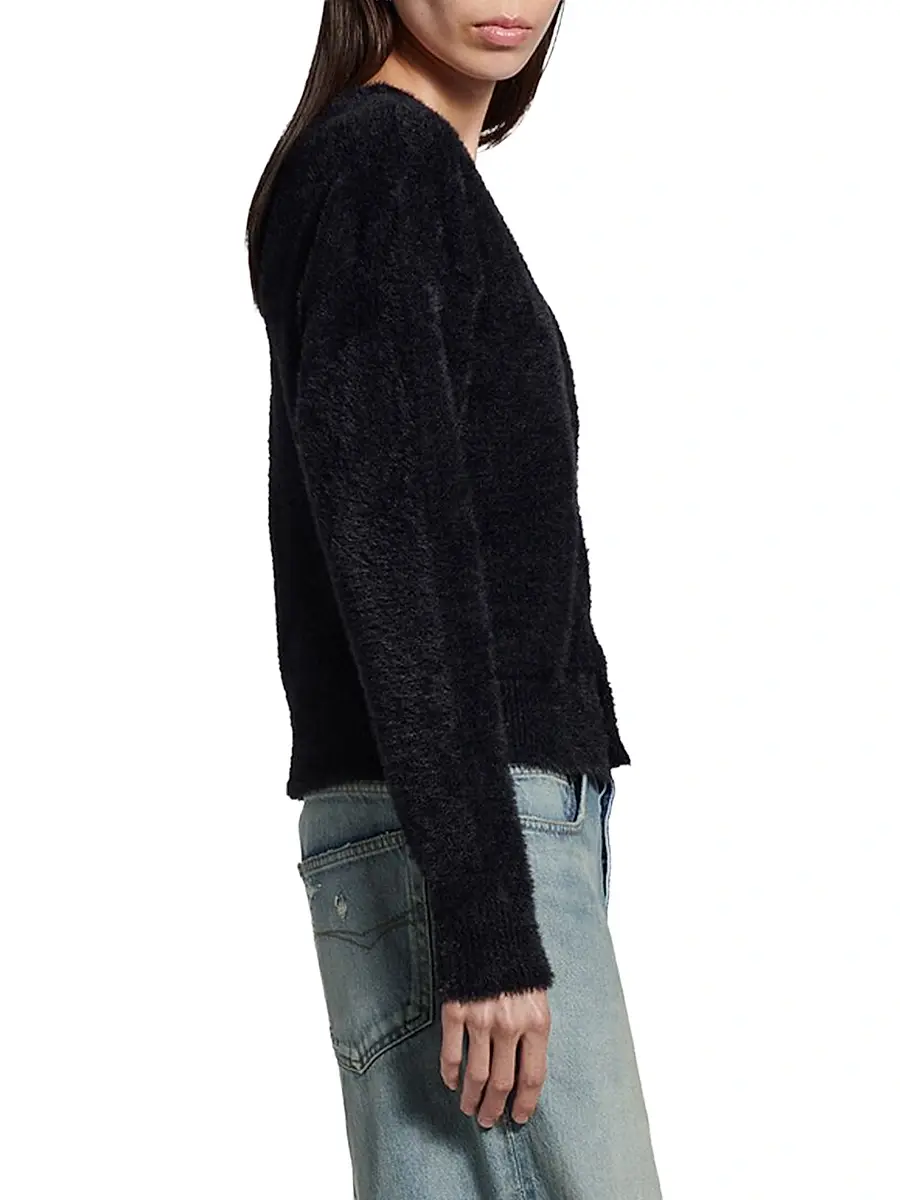 Balenciaga Women's Fluffy Cardigan | Thumbnail 3