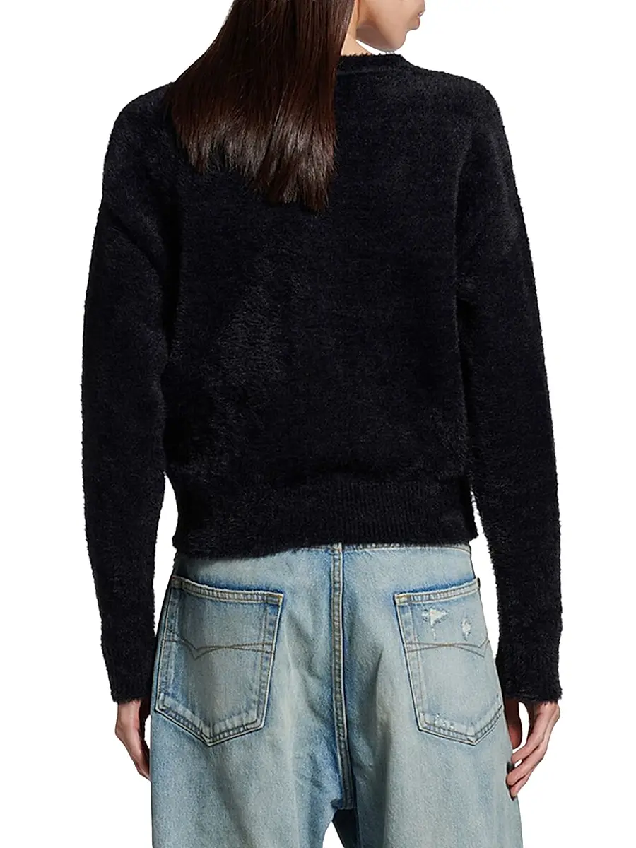 Balenciaga Women's Fluffy Cardigan | Thumbnail 4