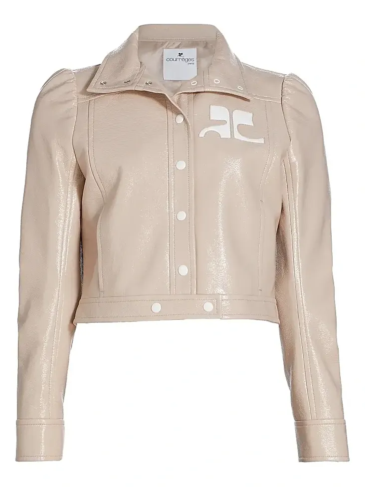 Courrèges Women's Reedition Vinyl Jacket