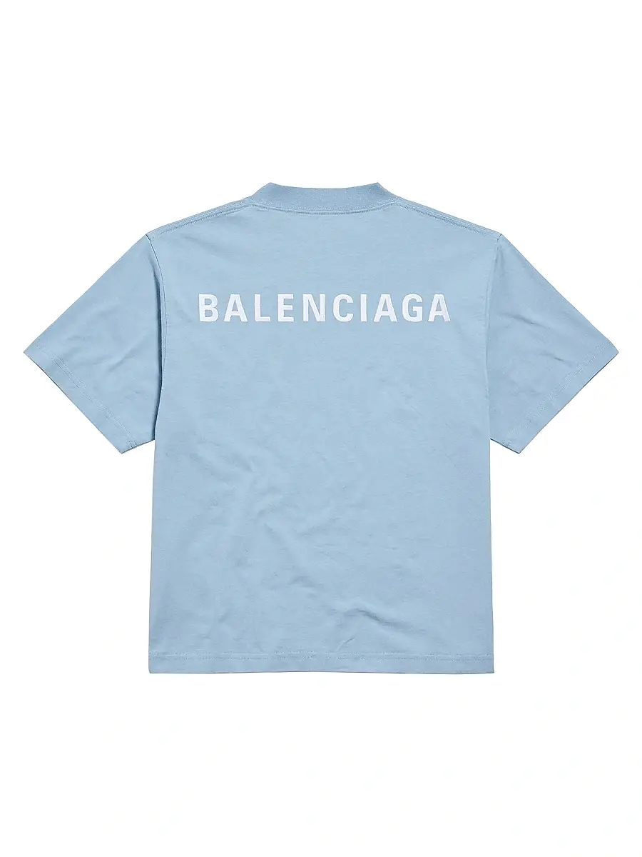 Balenciaga Women's Back T Shirt Medium Fit | Thumbnail 2