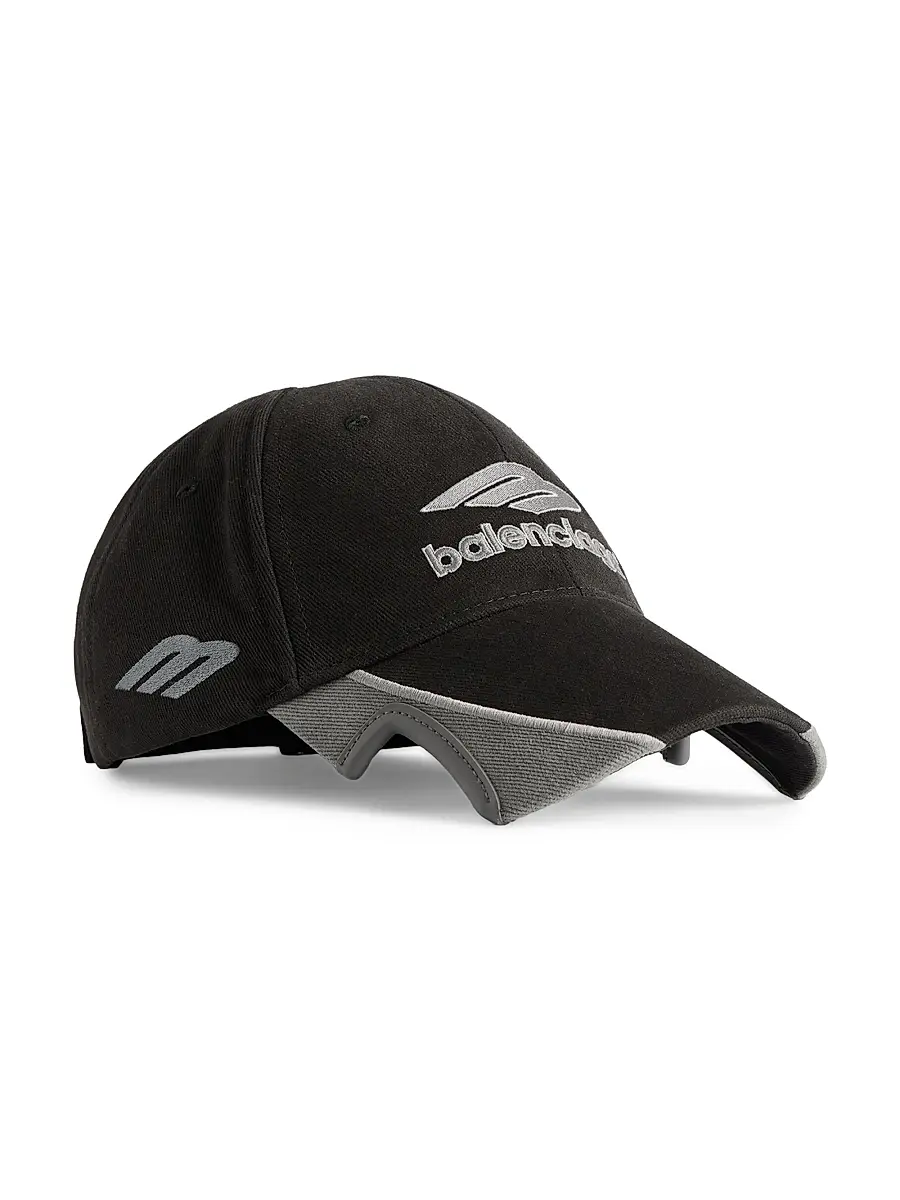 Balenciaga Men's 3B Football Cap | Thumbnail 2 Balenciaga Men's 3B Football Cap | Thumbnail 2