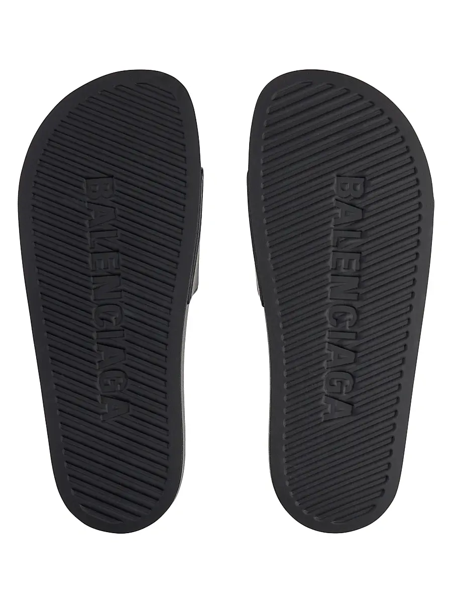 Balenciaga Men's Pool Slide Sandals | Thumbnail 7 Balenciaga Men's Pool Slide Sandals | Thumbnail 7