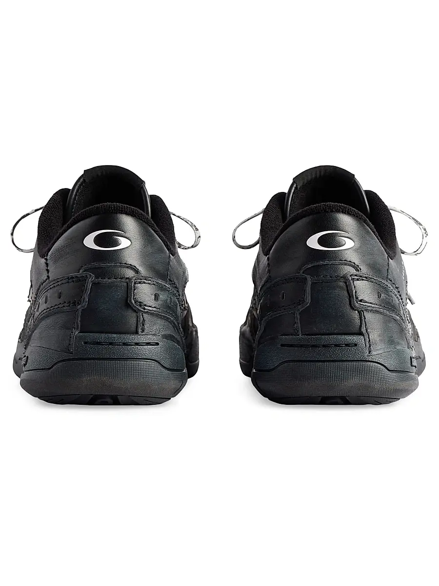 Balenciaga Men's Hamptons Worn-Out Sneakers | Thumbnail 3 Balenciaga Men's Hamptons Worn-Out Sneakers | Thumbnail 3