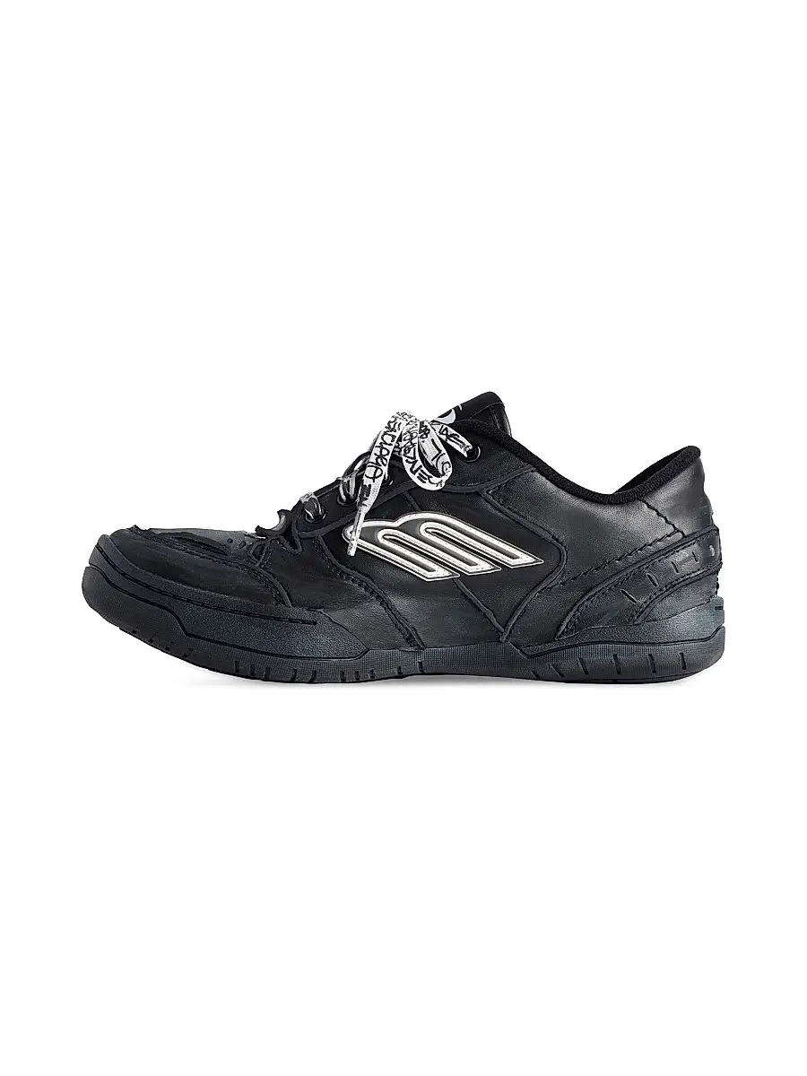 Balenciaga Men's Hamptons Worn-Out Sneakers | Thumbnail 4 Balenciaga Men's Hamptons Worn-Out Sneakers | Thumbnail 4