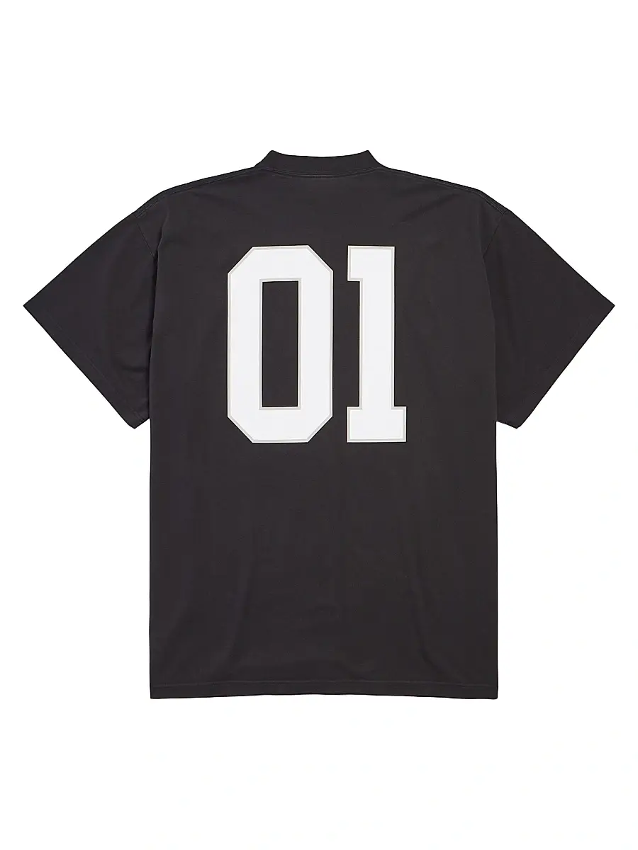 Balenciaga Men's Basketball Series Oversized T-Shirt | Thumbnail 2 Balenciaga Men's Basketball Series Oversized T-Shirt | Thumbnail 2