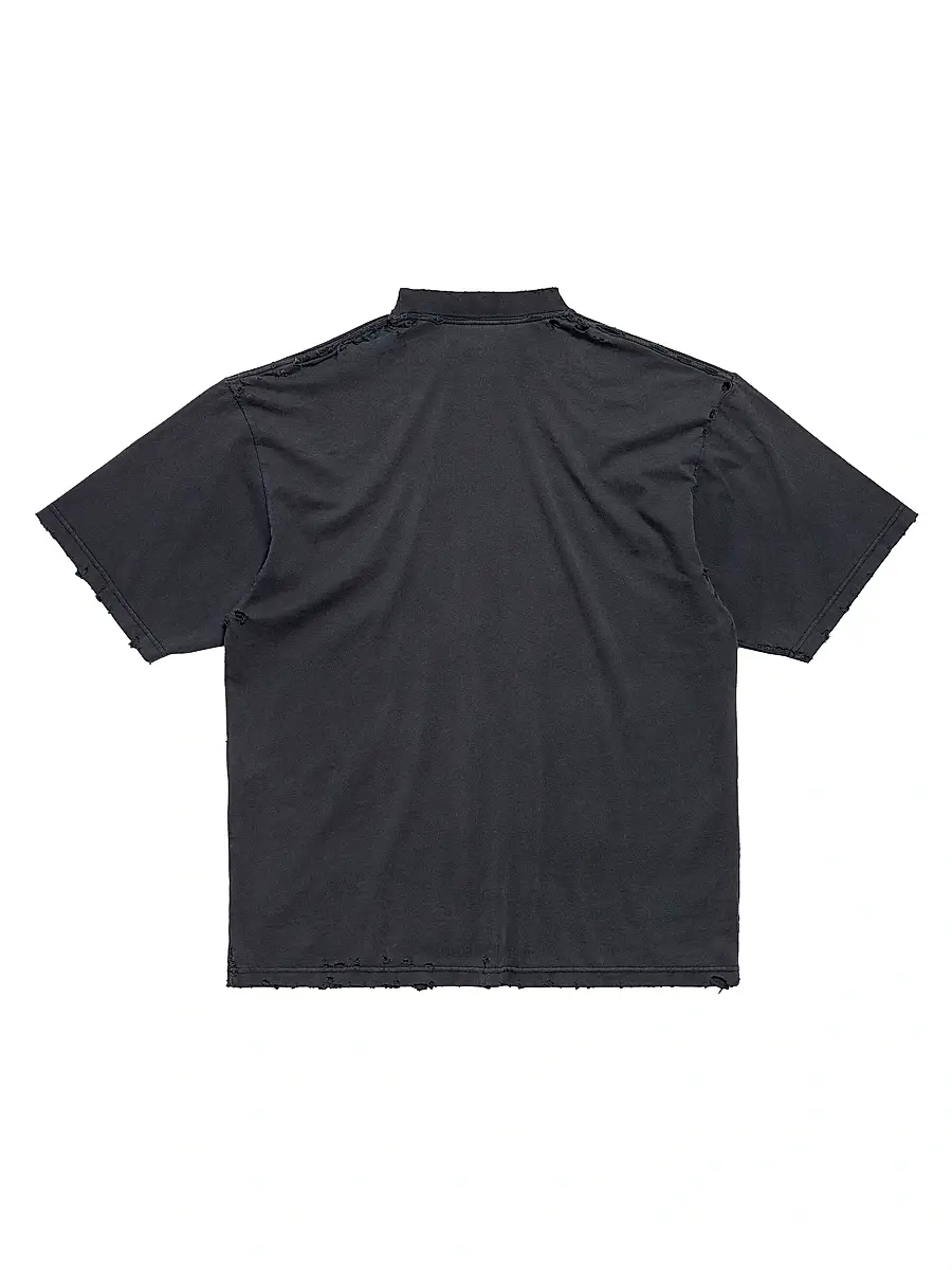 Balenciaga Unisex Paris Liberty Medium Fit T-Shirt | Thumbnail 2