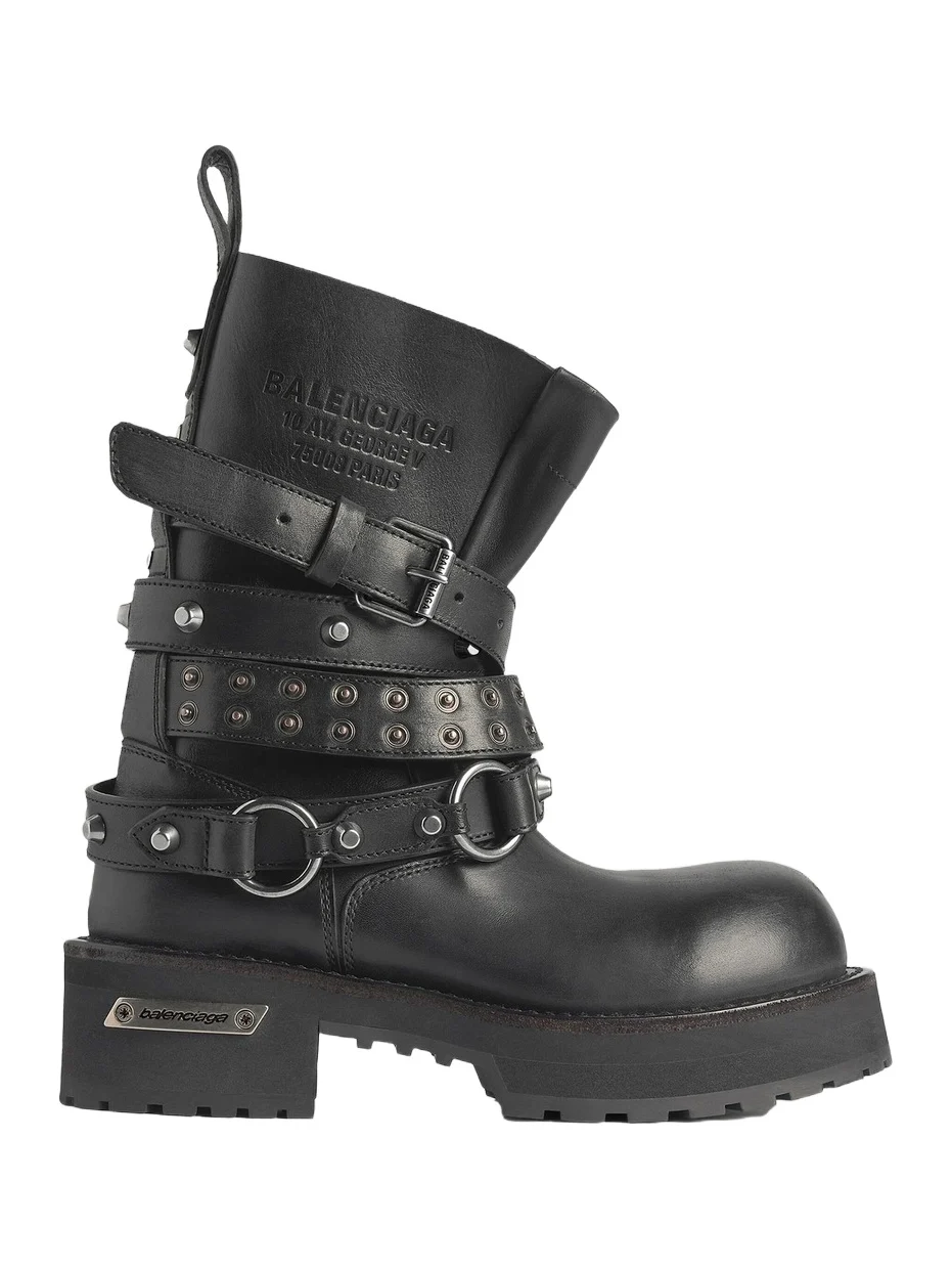 Balenciaga Men's Venom City Booties