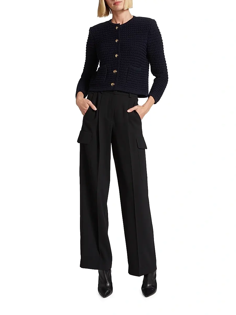 Ba&sh Women's Gaspard Cotton-Blend Cardigan | Thumbnail 2 Ba&sh Women's Gaspard Cotton-Blend Cardigan | Thumbnail 2