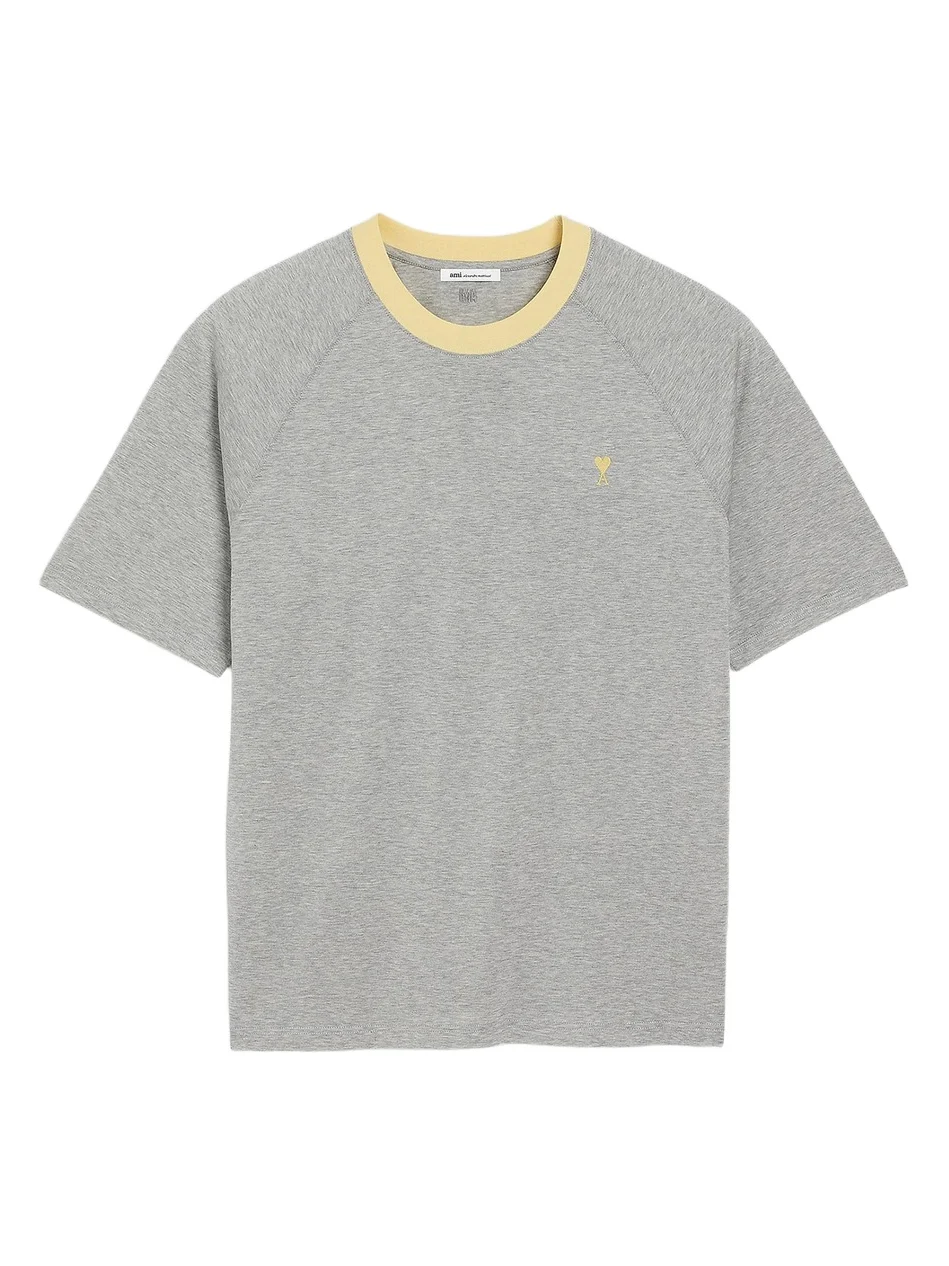 Men's Logo Embroidered Cotton T-Shirt Men's Logo Embroidered Cotton T-Shirt
