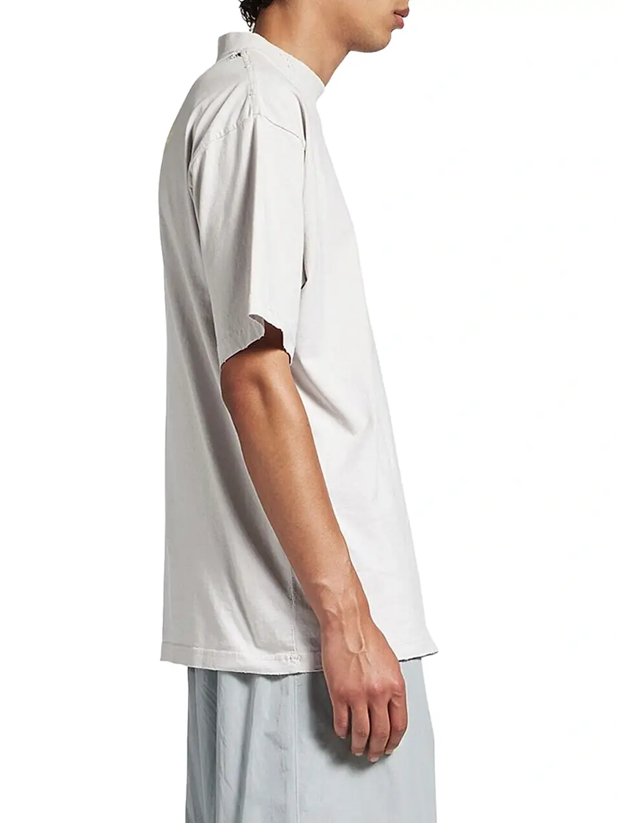 Balenciaga Men's Masking Tape Medium Fit T-Shirt | Thumbnail 6 Balenciaga Men's Masking Tape Medium Fit T-Shirt | Thumbnail 6