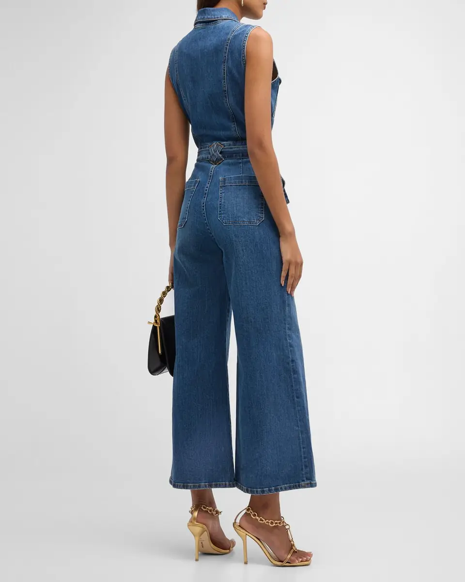 Ramy Brook Bell Denim Jumpsuit | Thumbnail 6 Ramy Brook Bell Denim Jumpsuit | Thumbnail 6