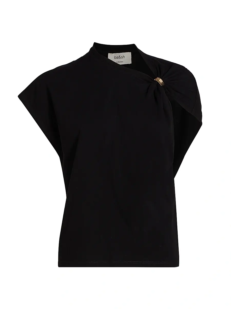 Women's Allia Asymmetric Cotton T-Shirt
