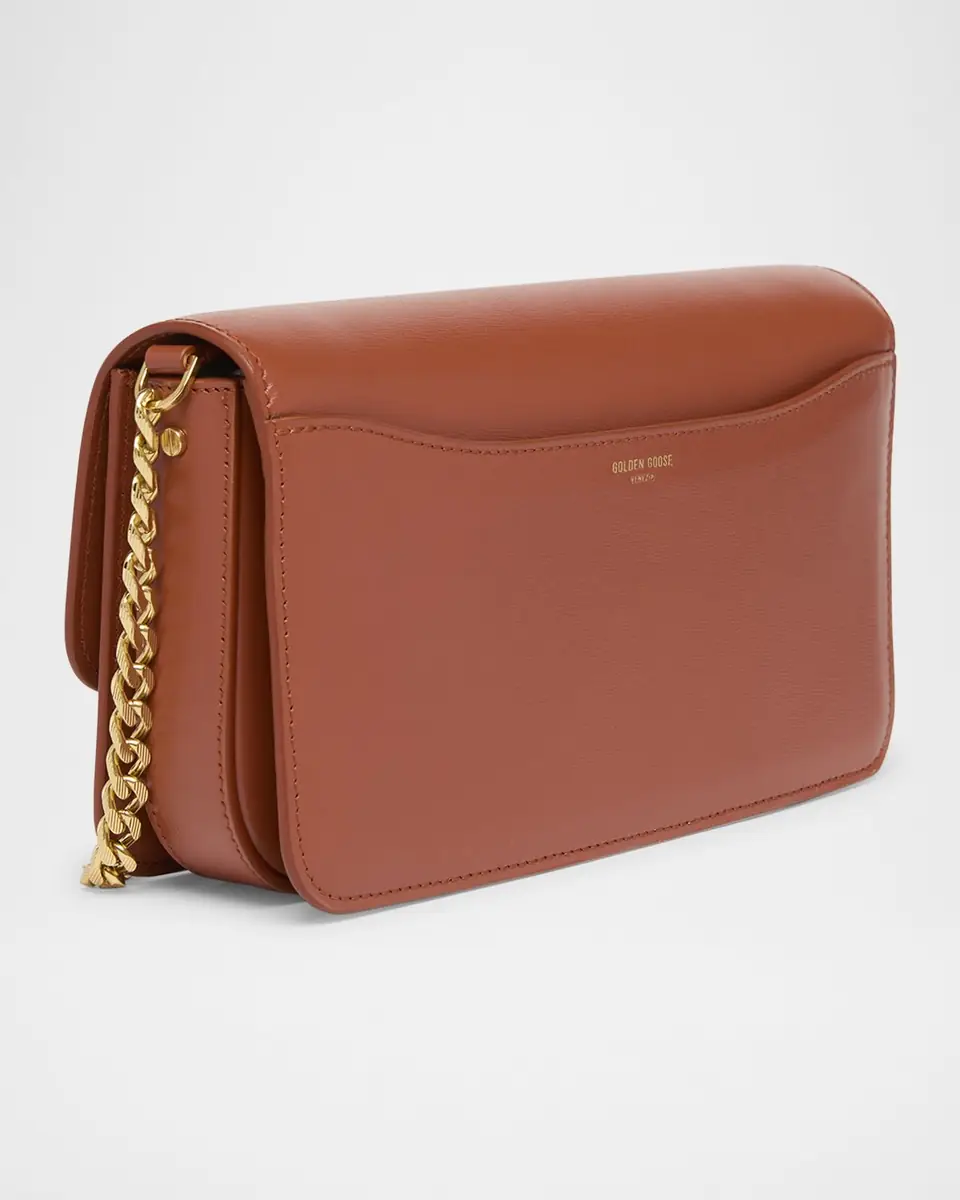 Golden Goose Gioia Flap Leather Shoulder Bag | Thumbnail 2 Golden Goose Gioia Flap Leather Shoulder Bag | Thumbnail 2