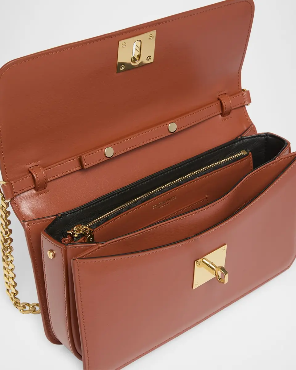 Golden Goose Gioia Flap Leather Shoulder Bag | Thumbnail 3 Golden Goose Gioia Flap Leather Shoulder Bag | Thumbnail 3