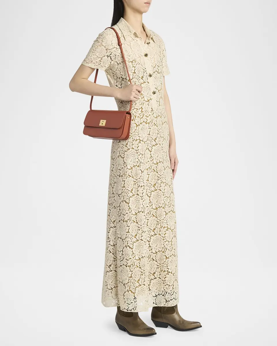 Golden Goose Gioia Flap Leather Shoulder Bag | Thumbnail 5 Golden Goose Gioia Flap Leather Shoulder Bag | Thumbnail 5