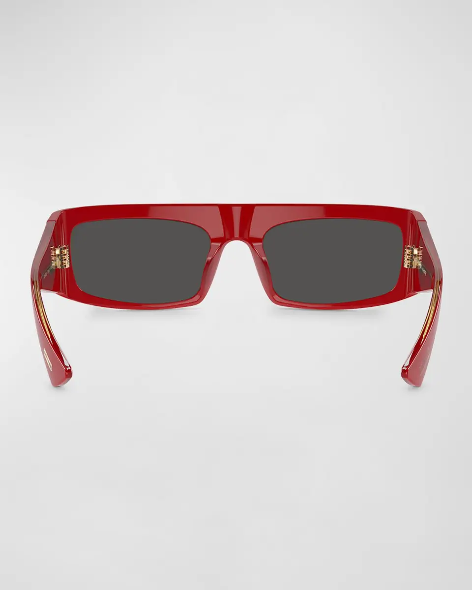 Khaite x Oliver Peoples Bold Acetate Rectangle Sunglasses | Thumbnail 4 Khaite x Oliver Peoples Bold Acetate Rectangle Sunglasses | Thumbnail 4