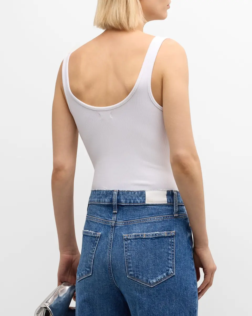 L'Agence Nica Scoop-Neck Tank Bodysuit | Thumbnail 2