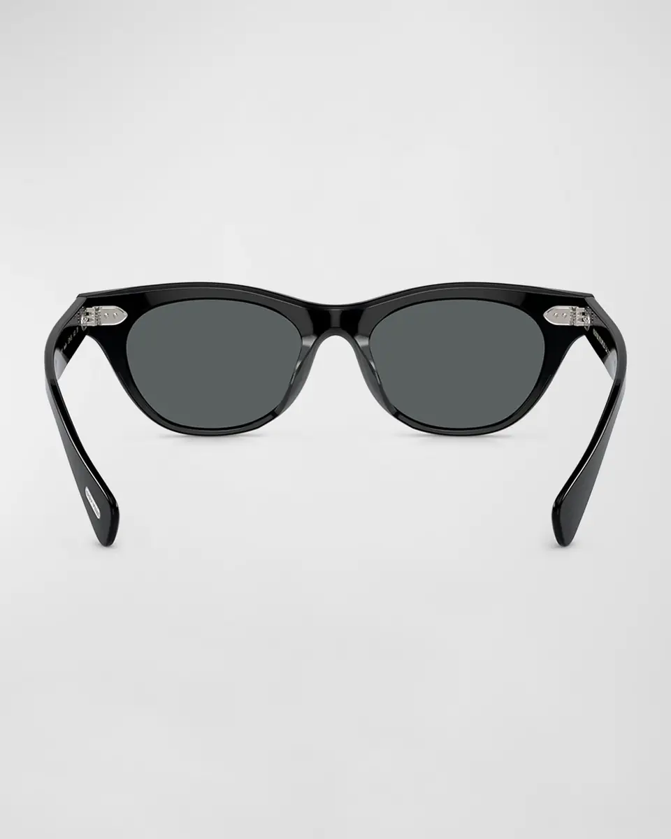 Oliver Peoples Avelin Acetate Butterfly Sunglasses | Thumbnail 4
