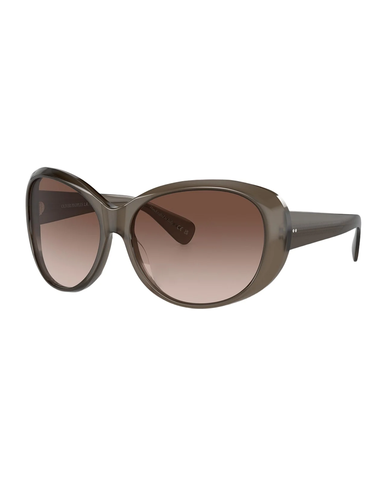 Maridan Gradient Acetate & Plastic Round Sunglasses Maridan Gradient Acetate & Plastic Round Sunglasses