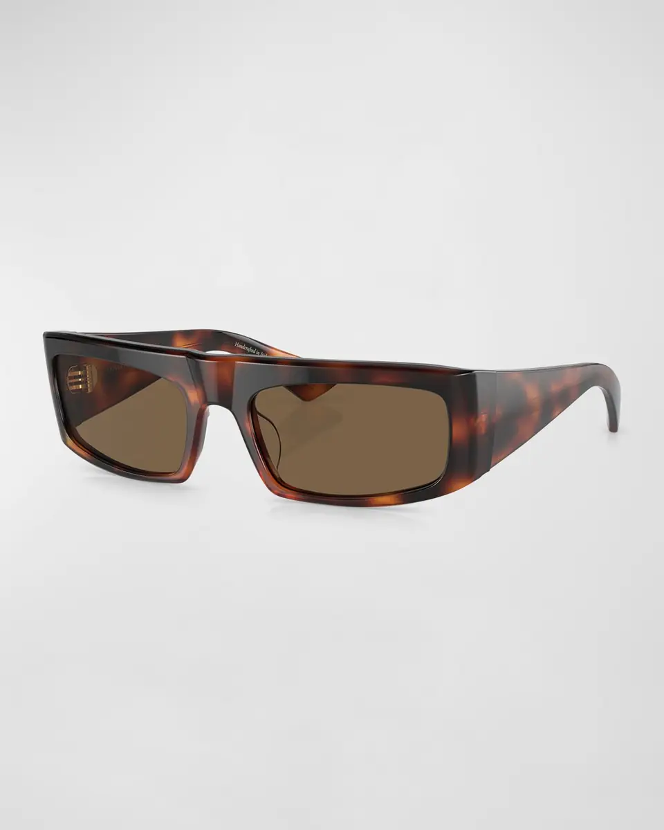 Khaite x Oliver Peoples Bold Acetate Rectangle Sunglasses | Thumbnail 3 Khaite x Oliver Peoples Bold Acetate Rectangle Sunglasses | Thumbnail 3