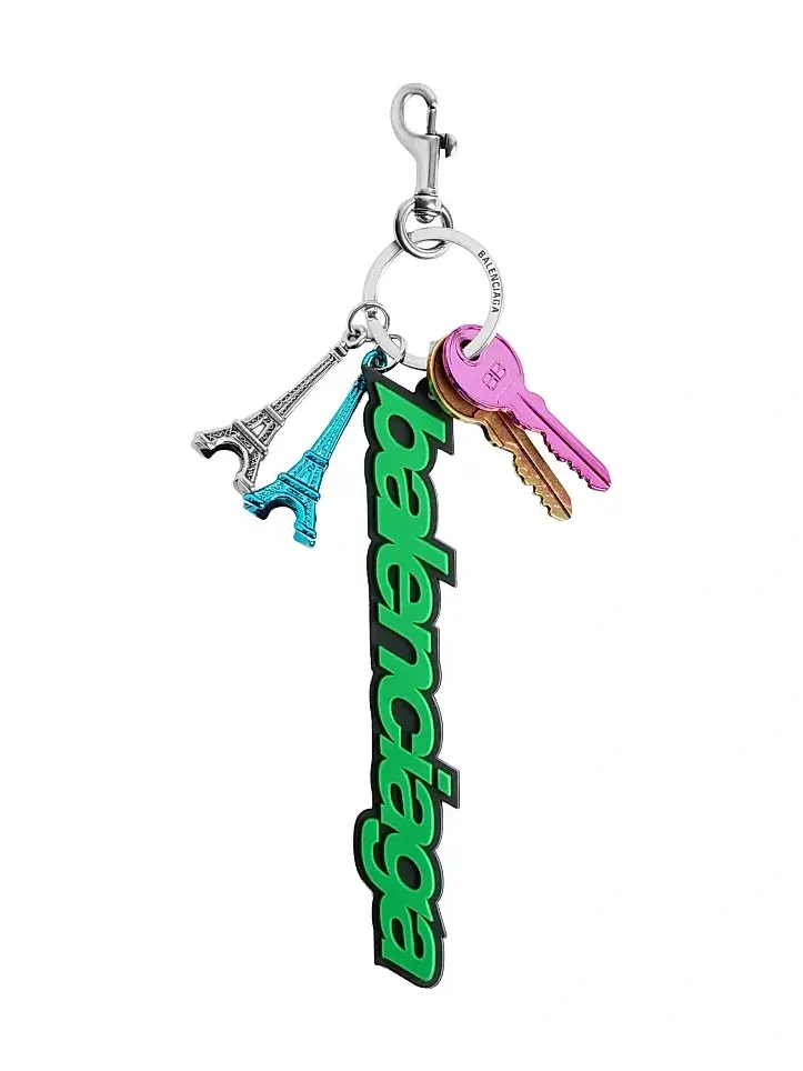 Women's Biker Charm Keychain