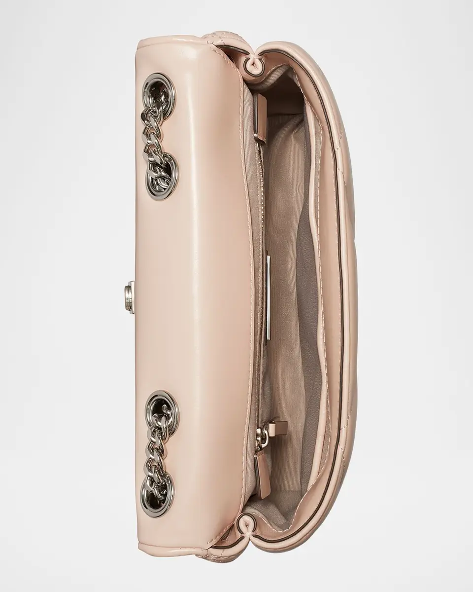 Tory Burch Kira Small Diamond Quilted Convertible Shoulder Bag | Thumbnail 3 Tory Burch Kira Small Diamond Quilted Convertible Shoulder Bag | Thumbnail 3