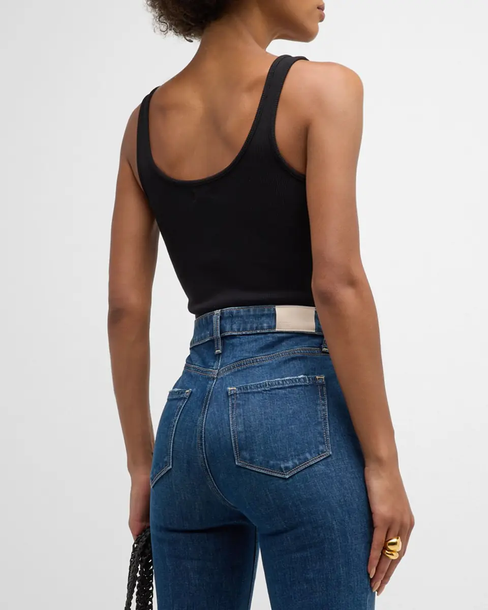 L'Agence Nica Scoop-Neck Tank Bodysuit | Thumbnail 2