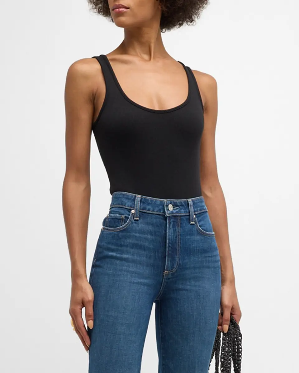 L'Agence Nica Scoop-Neck Tank Bodysuit | Thumbnail 3