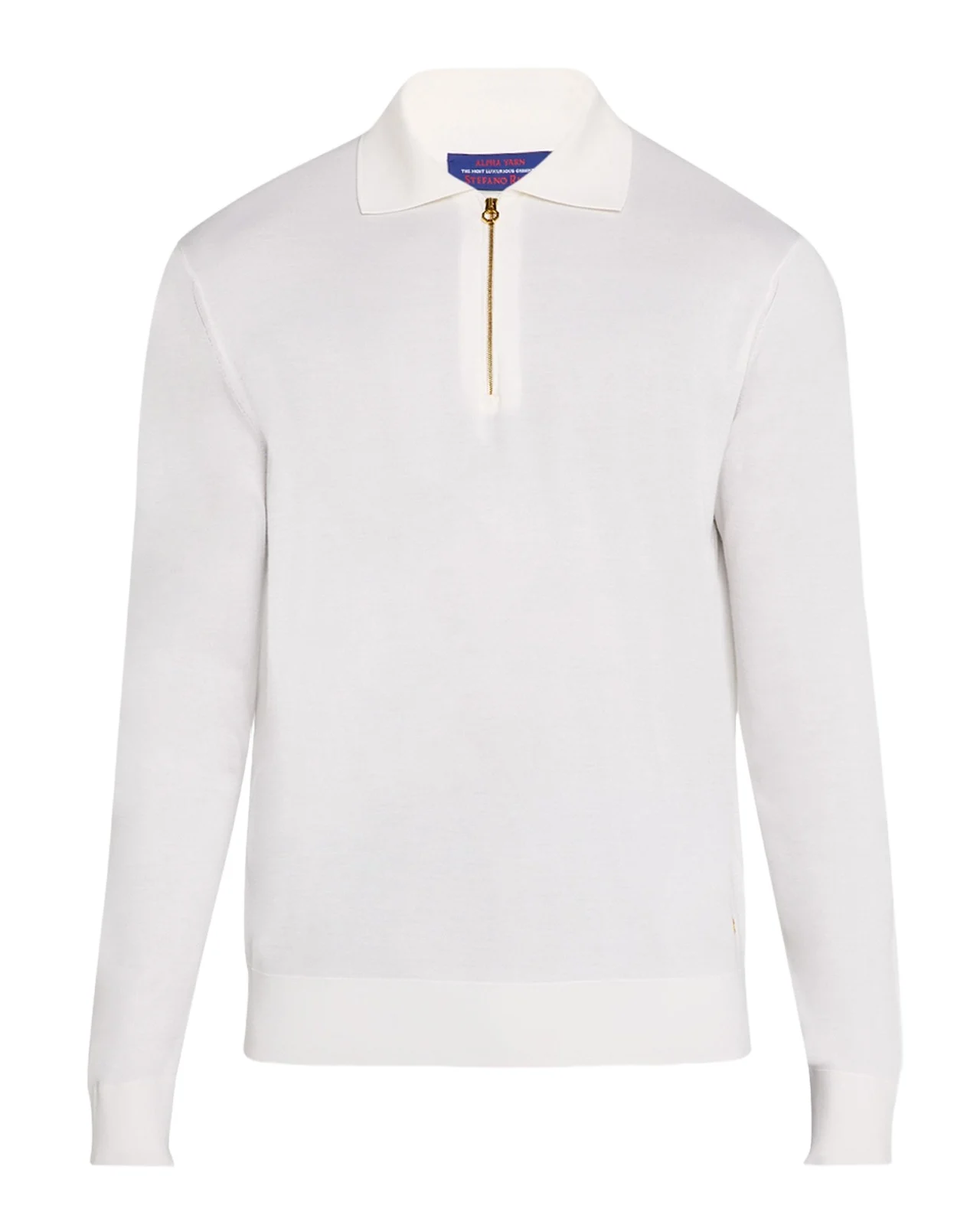 Men's Cashmere Polo Sweater
