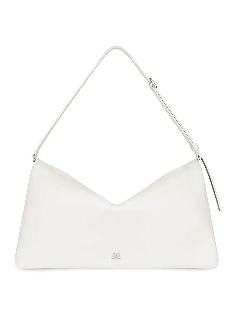Courrèges Women's Cuff Leather Shoulder Bag