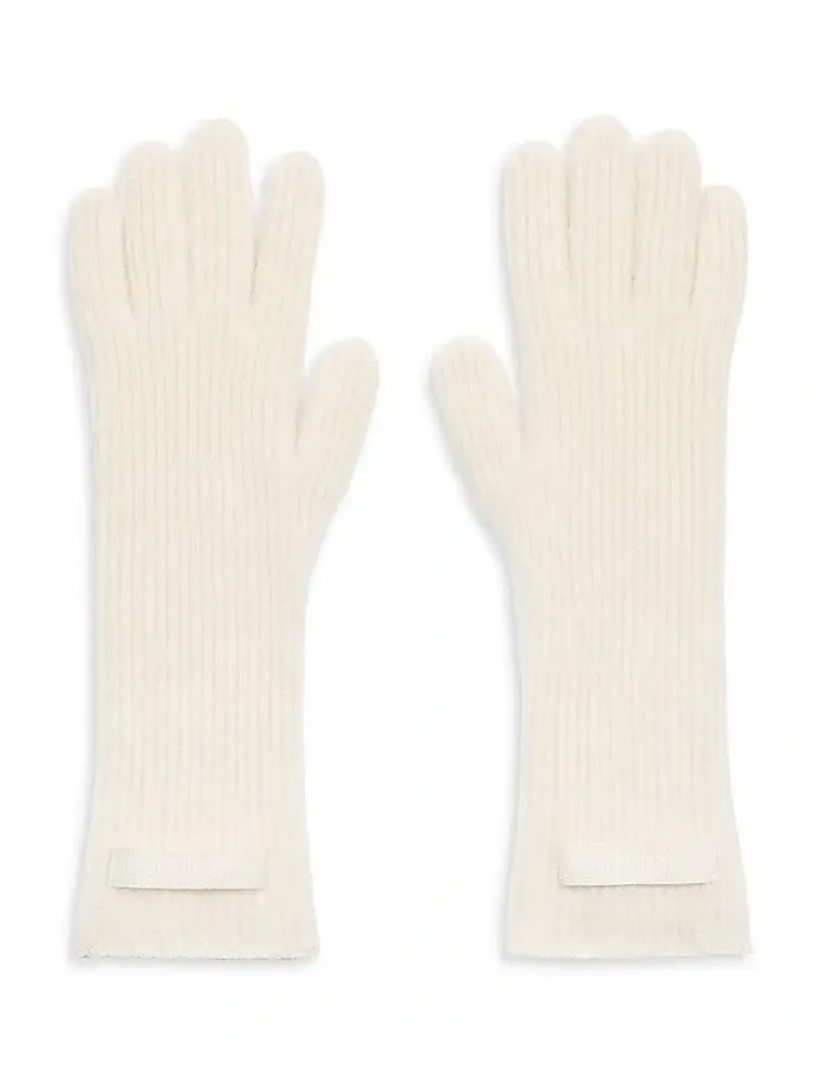 Women's Logo Wool-Blend Gloves Women's Logo Wool-Blend Gloves