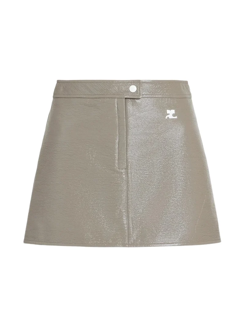 Women's Vinyle Reedition Miniskirt Women's Vinyle Reedition Miniskirt