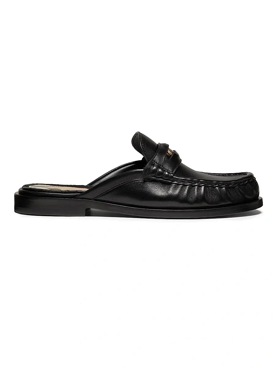 Burberry Women's Cadet Leather Mules