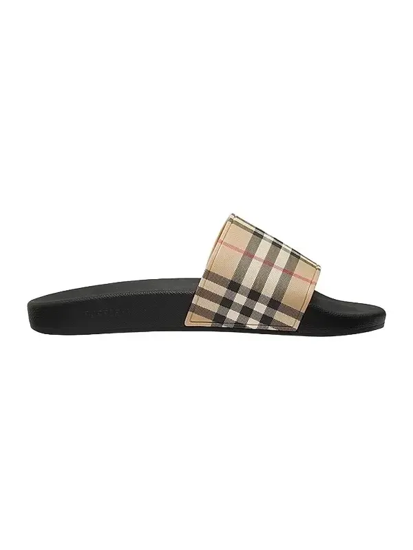 Men's Furley Check Slide Sandals