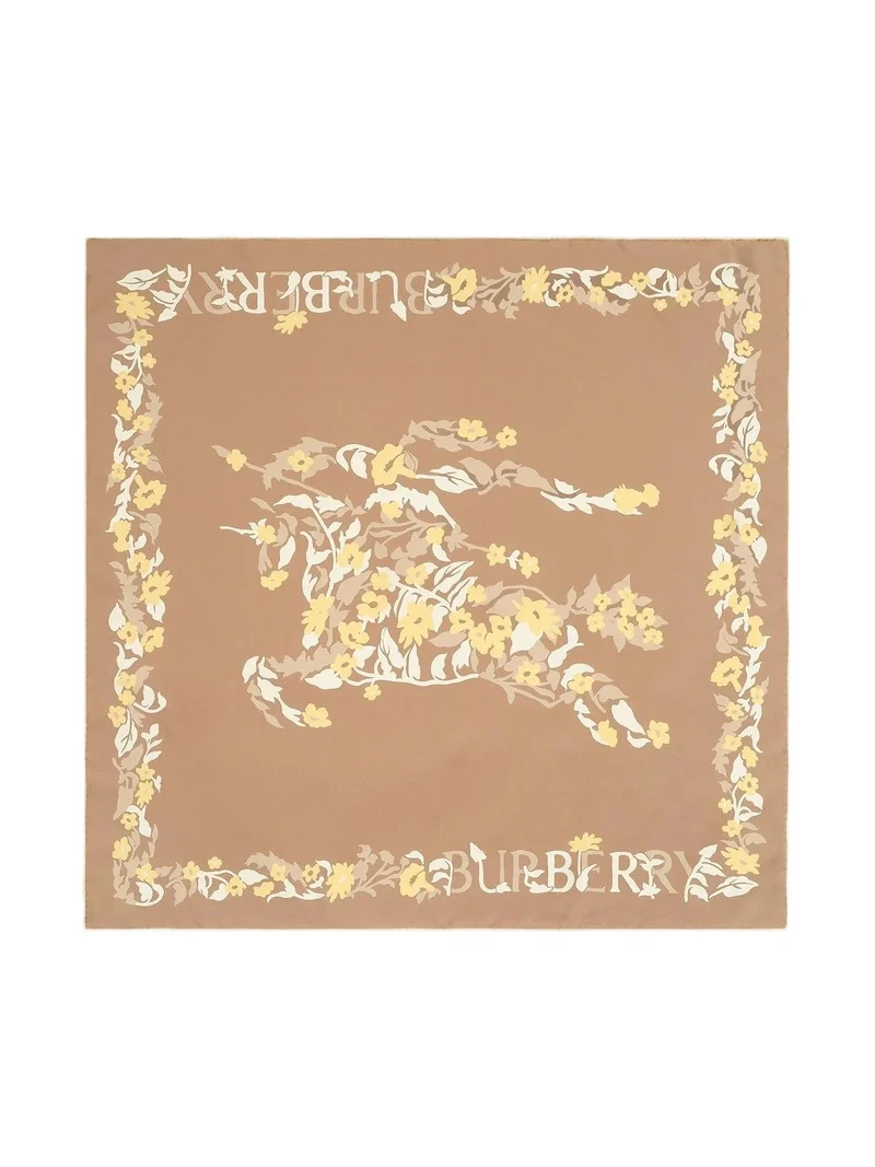 Women's Floral EKD Silk Scarf Women's Floral EKD Silk Scarf