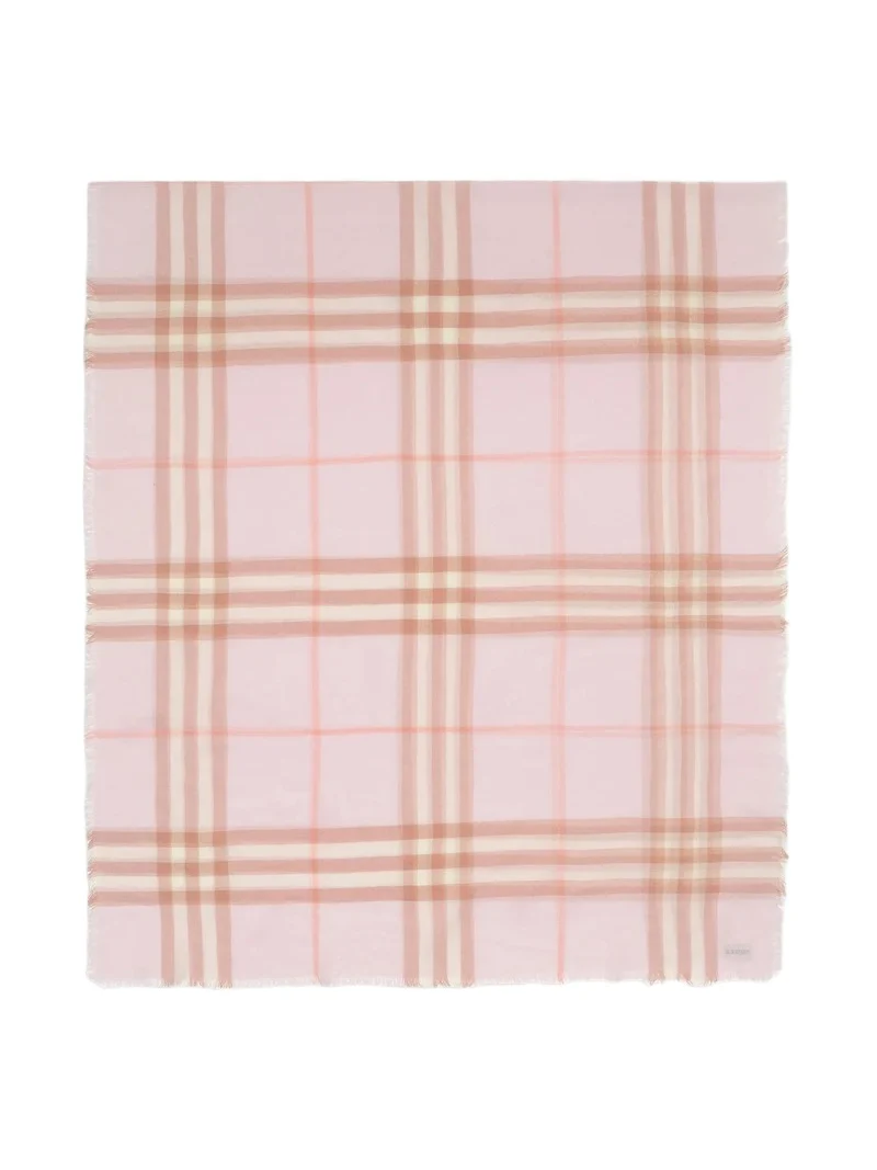 Burberry Women's Giant Check Wool Scarf