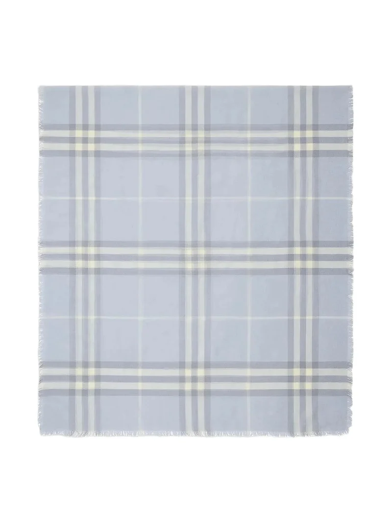 Women's Check Wool Scarf Women's Check Wool Scarf