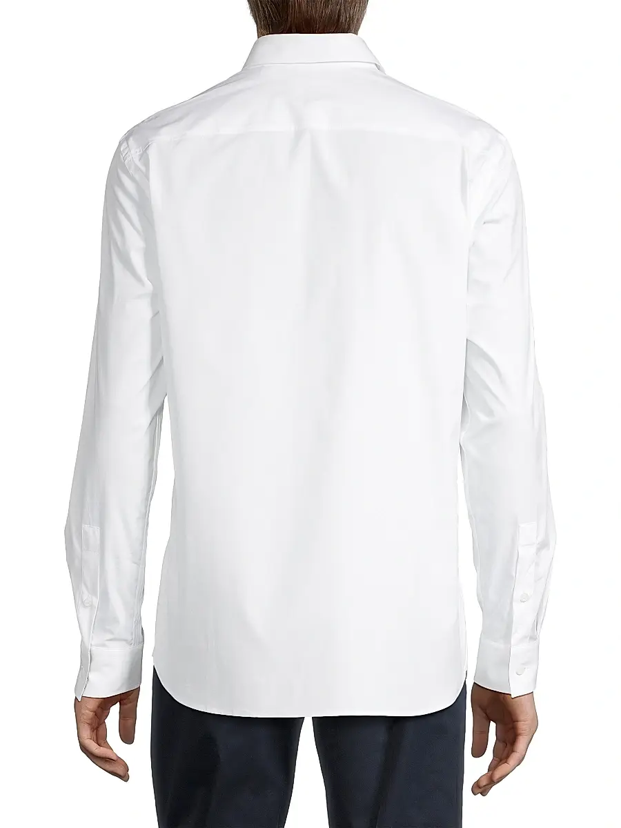 Burberry Men's Sherfield Button-Front Shirt | Thumbnail 5 Burberry Men's Sherfield Button-Front Shirt | Thumbnail 5