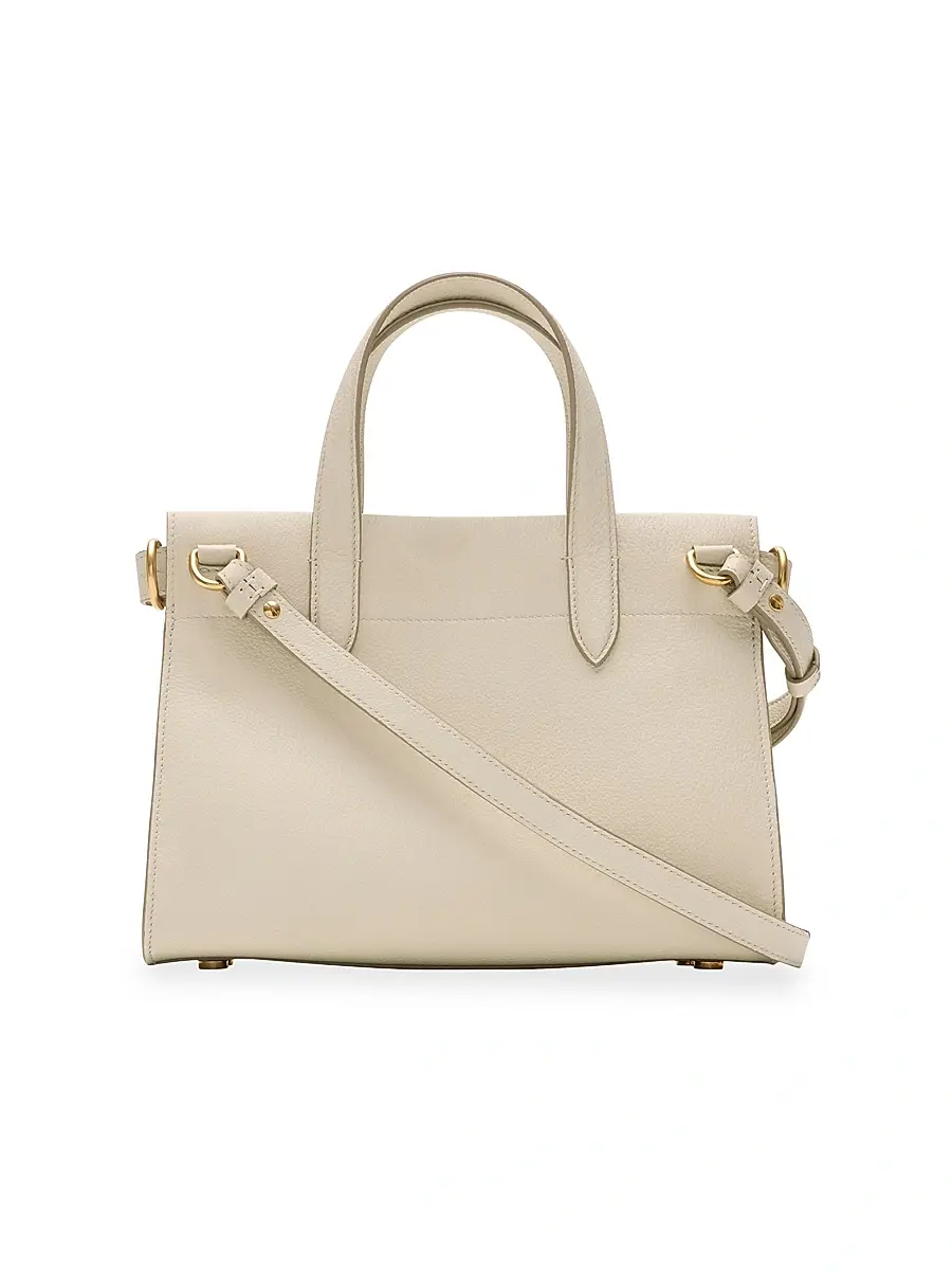 Burberry Women's Cotswolds Leather Top Handle Bag | Thumbnail 5 Burberry Women's Cotswolds Leather Top Handle Bag | Thumbnail 5