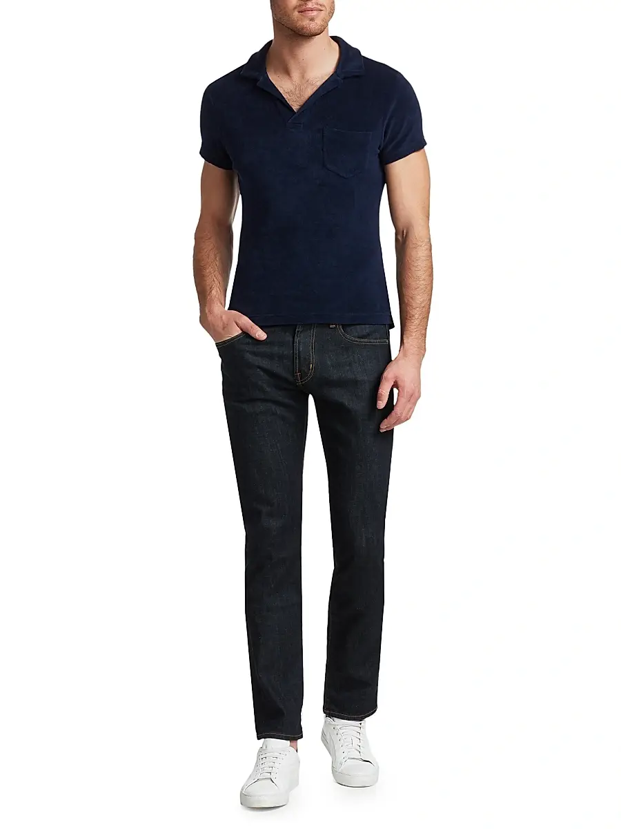 Orlebar Brown Terry Cotton Polo | Thumbnail 2 Orlebar Brown Terry Cotton Polo | Thumbnail 2