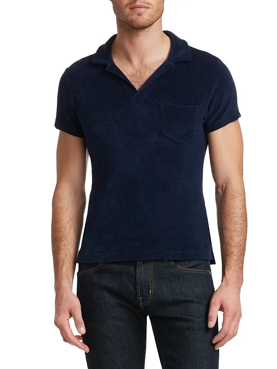 Orlebar Brown Terry Cotton Polo | Thumbnail 3 Orlebar Brown Terry Cotton Polo | Thumbnail 3