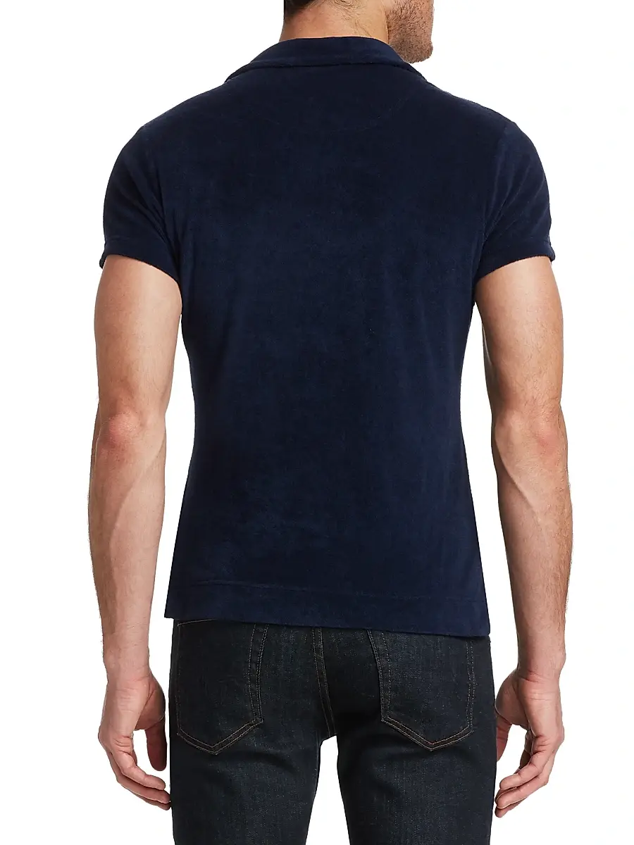 Orlebar Brown Terry Cotton Polo | Thumbnail 5 Orlebar Brown Terry Cotton Polo | Thumbnail 5
