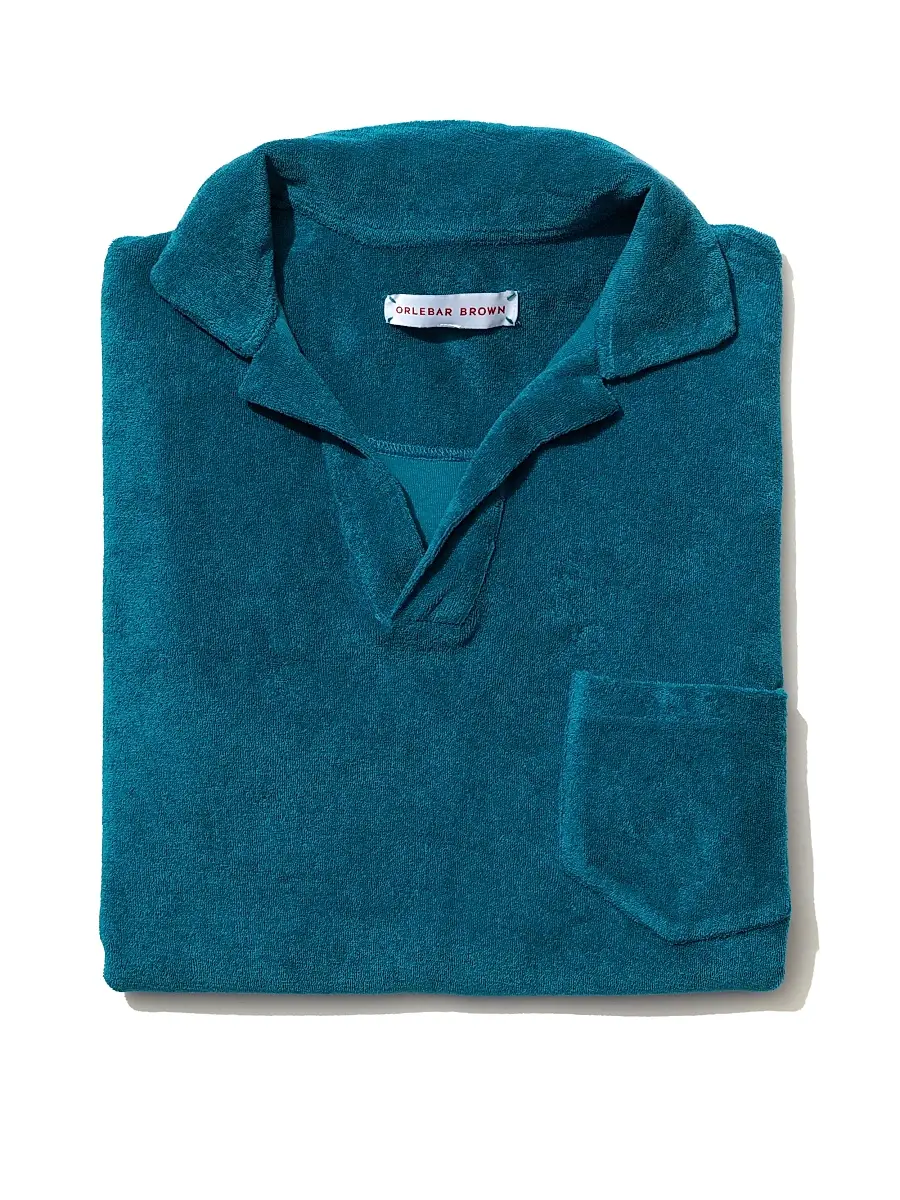 Orlebar Brown Terry Cotton Polo | Thumbnail 8 Orlebar Brown Terry Cotton Polo | Thumbnail 8
