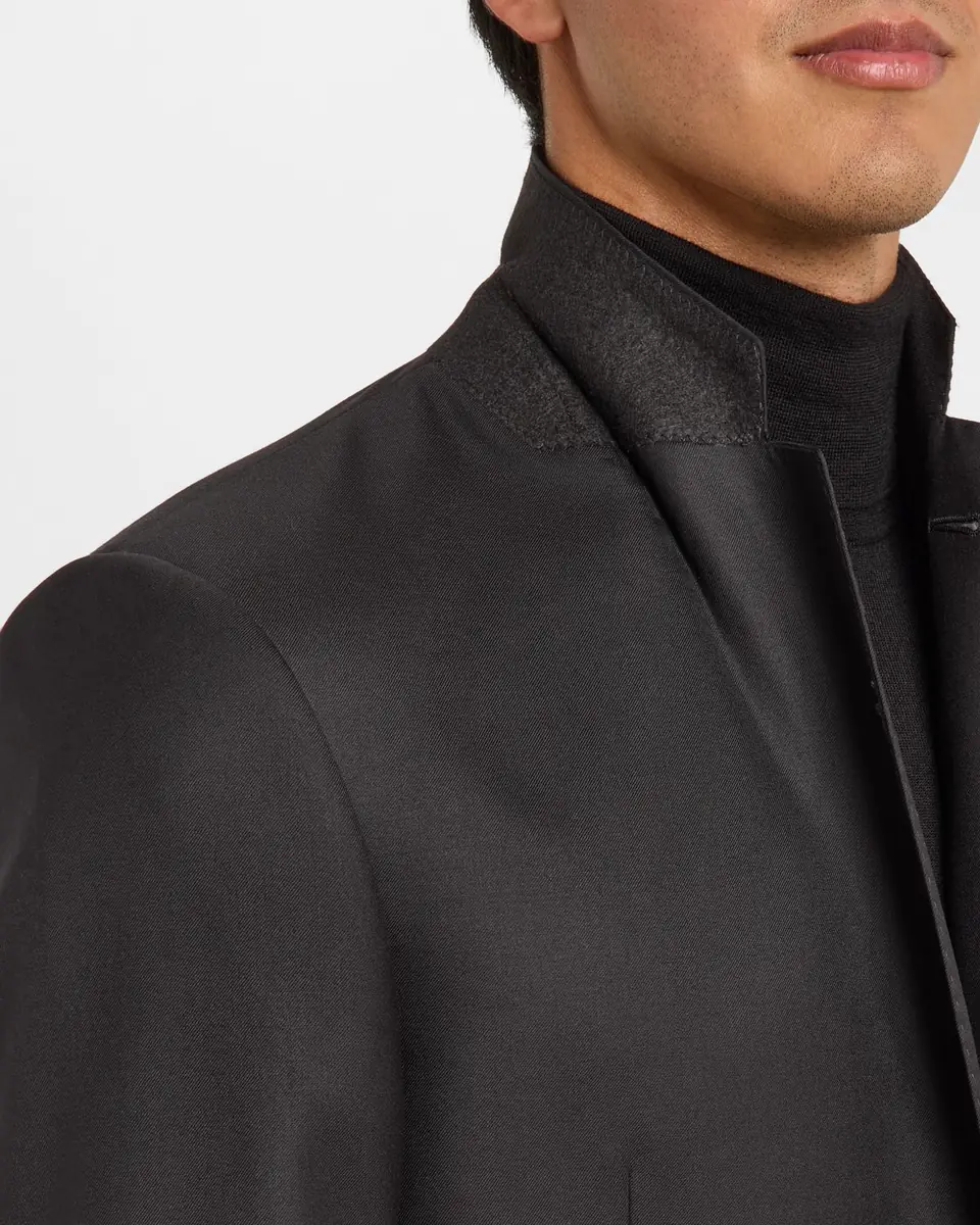 Giorgio Armani Men's Basic Wool Two-Piece Suit | Thumbnail 8 Giorgio Armani Men's Basic Wool Two-Piece Suit | Thumbnail 8