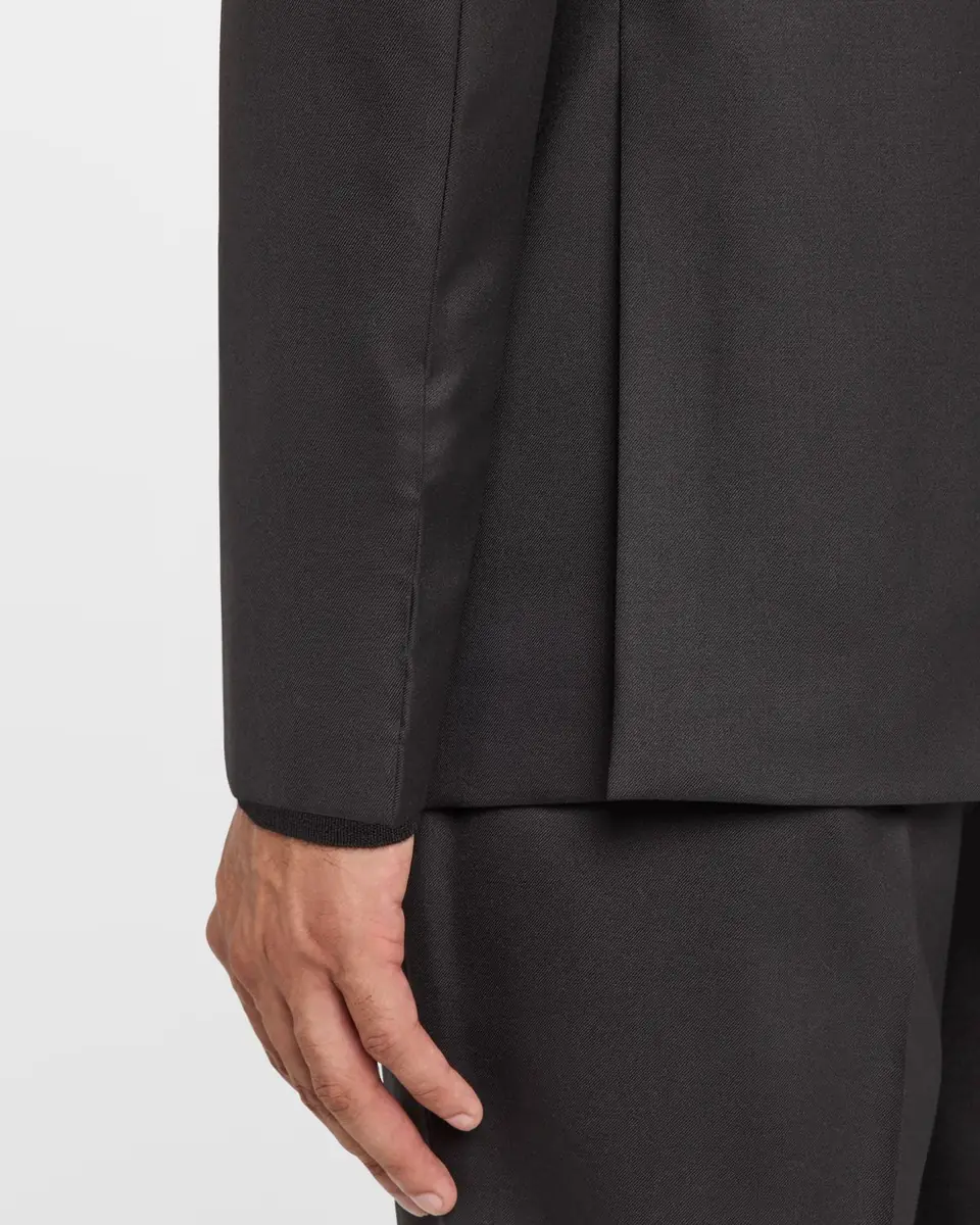 Giorgio Armani Men's Basic Wool Two-Piece Suit | Thumbnail 9 Giorgio Armani Men's Basic Wool Two-Piece Suit | Thumbnail 9