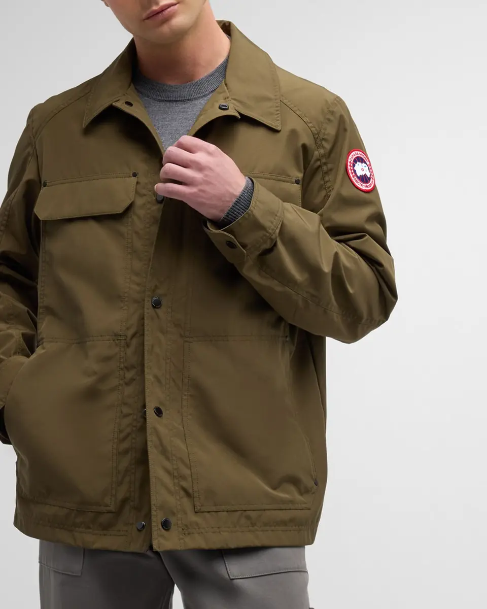 Canada Goose Men's Burnaby Work Shirt | Thumbnail 7 Canada Goose Men's Burnaby Work Shirt | Thumbnail 7
